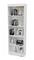 Biblioteca MOSCONI DAKAR 81046 181X60X29 Con Estantes Blanca